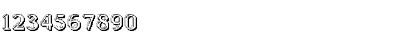 Blockstepped 3D Regular Font Blockstepped 3D Regular Font