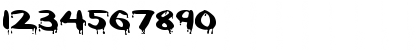 blood Normal Font blood Normal Font