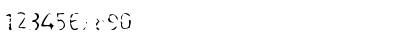 Blue Spent Regular Font