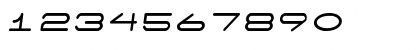 7 days oblique Regular Font