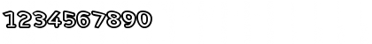 BluePx Medium Font
