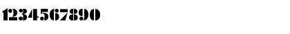 ArmyBlack Plain Font ArmyBlack Plain Font