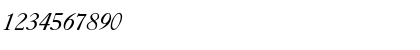 Caslon-Italic Regular Font Caslon-Italic Regular Font