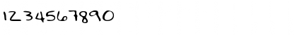 BobbiesHand Regular Font BobbiesHand Regular Font