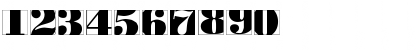 BodoblackSquaresInvers Regular Font