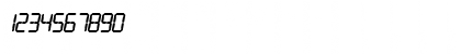 Digital Readout Thick Regular Font Digital Readout Thick Regular Font