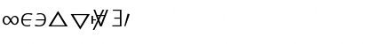 Insight Math Symbol SSi Symbol Font
