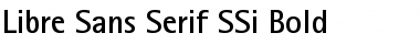 Libre Sans Serif SSi Bold Font