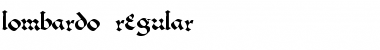Download Lombardo Font
