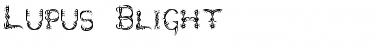 Download Lupus Blight Font Download Lupus Blight Font