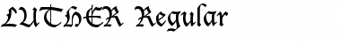 Download LUTHER Font