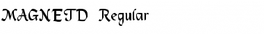 MAGNETD Regular Font