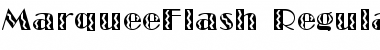 MarqueeFlash Font