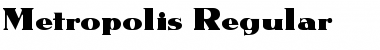 Metropolis Font