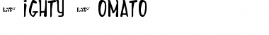 Mighty Tomato Regular Font