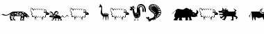 Download Mini Pics Lil Critters Font
