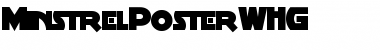 Download MinstrelPosterWHG Font Download MinstrelPosterWHG Font