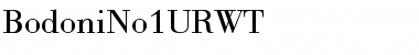 BodoniNo1URWT Regular Font