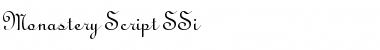 Download Monastery Script SSi Font