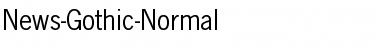 Download News-Gothic-Normal Font Download News-Gothic-Normal Font