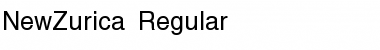 NewZurica Regular Font