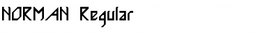 NORMAN Regular Font