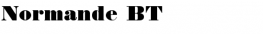 Normande BT Font
