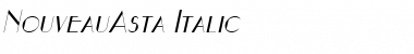 NouveauAsta Italic