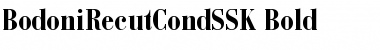 BodoniRecutCondSSK Font