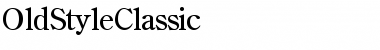 OldStyleClassic Regular Font