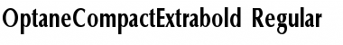 Download OptaneCompactExtrabold Font