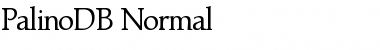 PalinoDB Normal Font