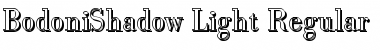 BodoniShadow-Light Font