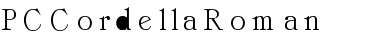 Download PCCordellaRoman Font Download PCCordellaRoman Font