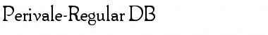 Perivale DB Regular Font