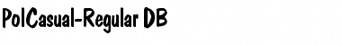 PolCasual DB Regular Font