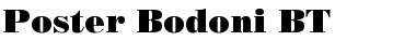 PosterBodoni BT Font PosterBodoni BT Font