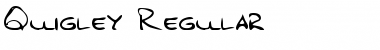 Quigley Regular Font