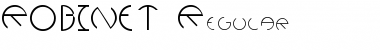 ROBINET Regular Font