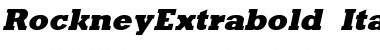 RockneyExtrabold Font