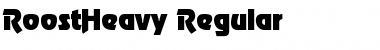 Download RoostHeavy Font
