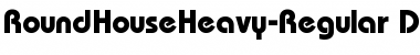 Download RoundHouseHeavy DB Font