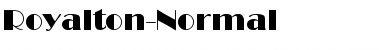 Download Royalton-Normal Font