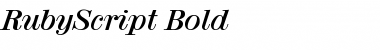 RubyScript Bold