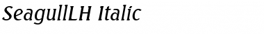 SeagullLH Italic Font