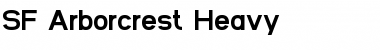 SF Arborcrest Heavy Regular Font