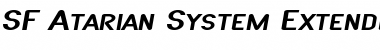 SF Atarian System Extended Italic