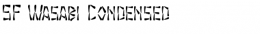 SF Wasabi Condensed Regular Font