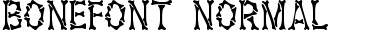 BoneFont Normal Regular Font