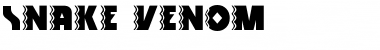 Snake Venom Regular Font